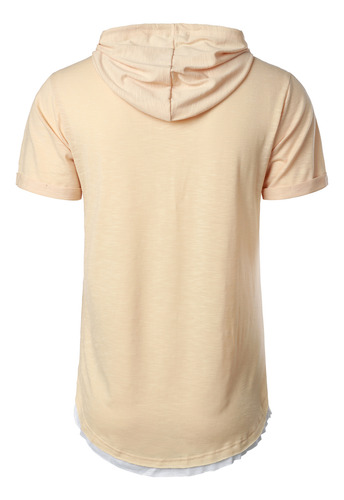 Camiseta Con Capucha Para Hombre, Camisa Lisa Para Hombre De