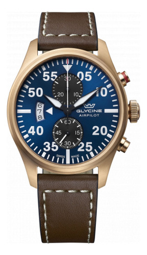 Reloj Para Hombre Glycine Airpilot Gl0361 Ninguna