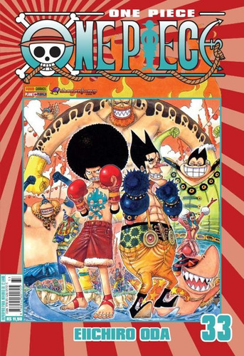One Piece Vol. 33, de Oda, Eiichiro. Editora Panini Brasil LTDA, capa mole em português, 2015