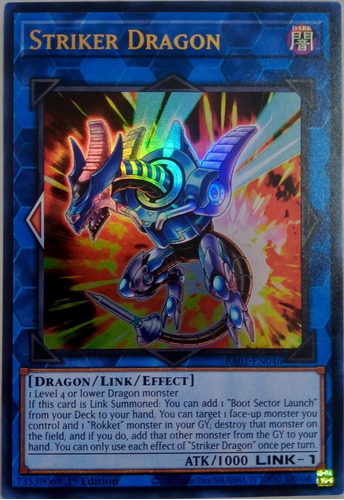 Yu-gi-oh! Tcg Striker Dragon Ra01-en046 1st Ed Ultra