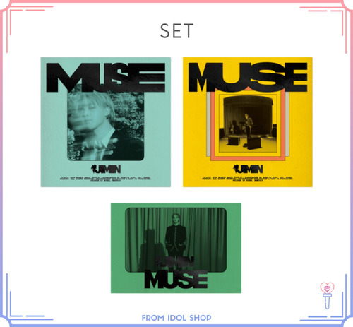Jimin ( Bts ) Album Muse Original ( Set De 3 Versiones )