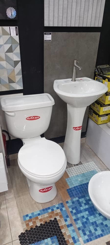 Juego De Baño Edesa Blanco Sencillo Somos Tienda Física 