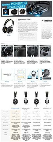 Sennheiser Momentum 2.0 Inalámbrico Con Cancelación Activa