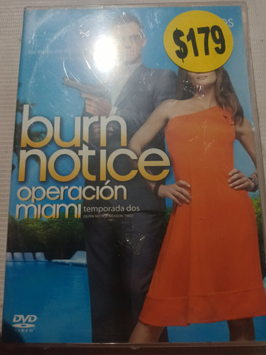 Película Dvd Operación Miami Burn Notice Nuevo Sellado T. 2