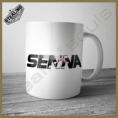 Taza Fierrera - Formula 1 #891 | Ayrton Senna - F1