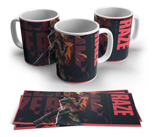 Taza Video Juegos Valorant Modelo 08 Personalizada