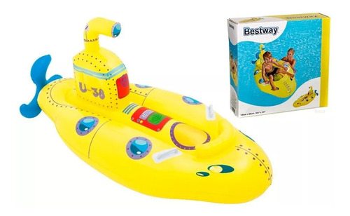 Submarino Colchoneta Inflable 165x86 Bestway 41098 Mundotoys