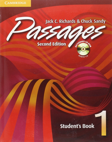 Livro Passages: Student's Book 1 - Second Edition - Jack C. Richard & Chuck Sandy [2008]
