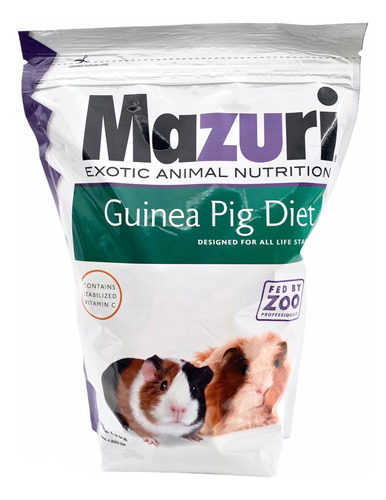 Alimento Para Hamster Y Cuyo Mazuri Guinea Pig 1.3 Kg