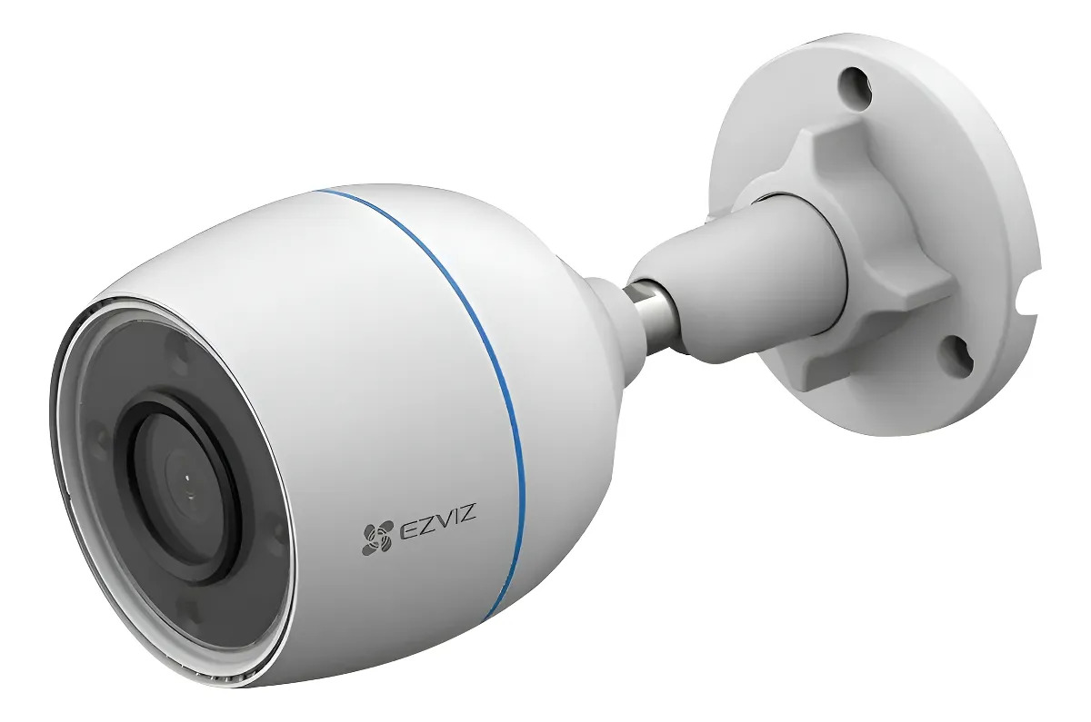 Camara De Seguridad Wifi Exterior Full Hd Ezviz Blanco