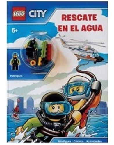 Rescate En El Agua - Heroes De Lego City, de No Aplica. Editorial Gato De Hojalata, tapa blanda en español, 2019