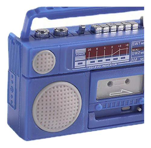 Gravador De Gramofone Estilo Vintage Fonógrafos Em Azul