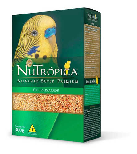 Ração Nutrópica Extrusado Para Periquito 300g