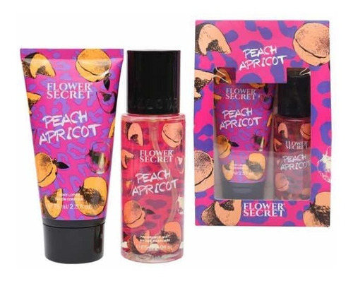 3 Set Body Lotion + Splash 75 Ml Flower Secret Kit Regalo