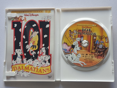 Dvd 101 Dálmatas Edicion Limitada 1999 Original (Usado)
