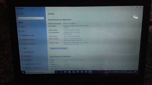 Notebook Cce Tela Touch Screen Tv Digital Core I3 8gb