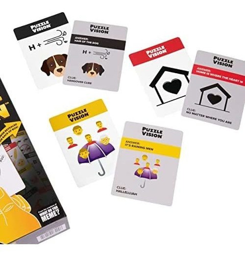 Juego De Mesa Puzzle Vision/adivinanzas