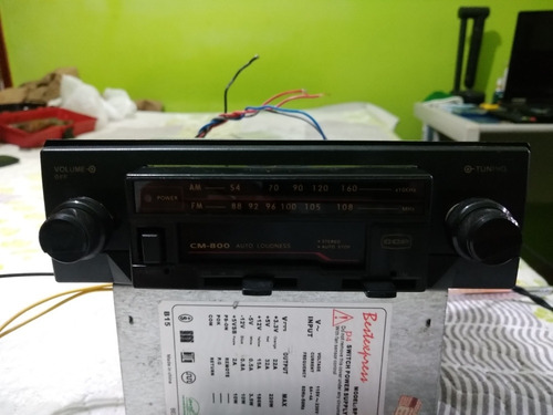 Toca Fitas Automotivo Anos 80 Cce Cm-800 (Usado)