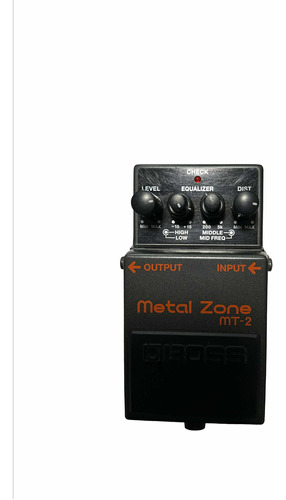 Pedal Para Guitarra Boss Metal Zone Mt-2