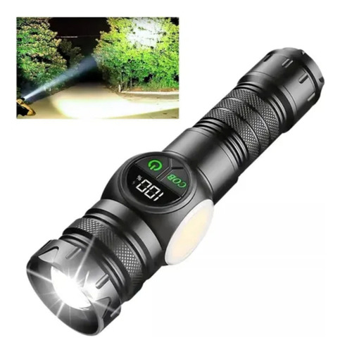 Lámpara Táctica 120000 Lúmenes Led Linterna Táctica Camping