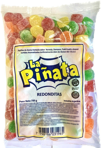 Gomitas La Piñata 700g Mejor Precio!  +barata La Golosineria