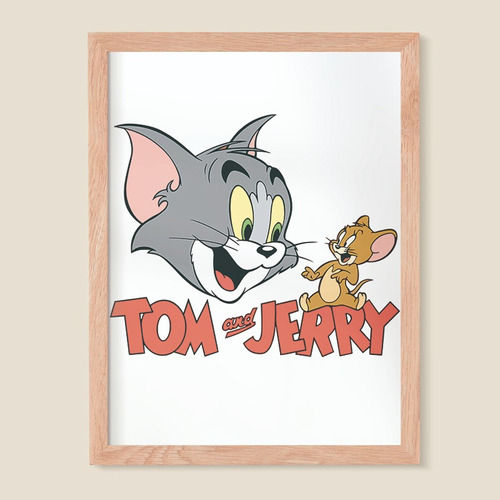 Cuadro Con Marco Tom Y Jerry 03 - Frametastic!