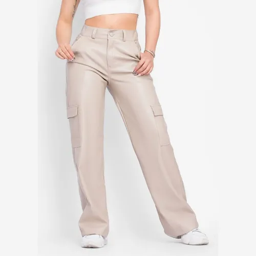 Pantalones color crema mujer hot sale