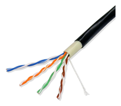 Cable Utp Categoría 5e Cat5e Exterior 305mts Doble Chaqueta