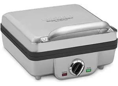 Waflera Industrial Belga Cuisinart Inoxidable Profesional