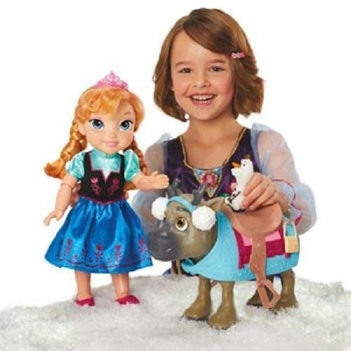 Frozen Muñeca Set Colección De Los Amigos [anna, Olaf & Sven