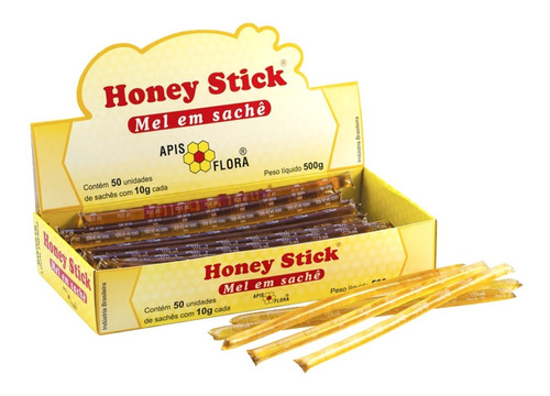 Honey Stick Mel Em Sachê 500g  Apis Flora