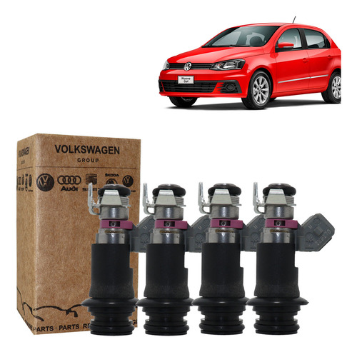Kit 4 Bico Injetor Iwp 170 Fox/gol G3 E G4 1.0/1.6 Novo