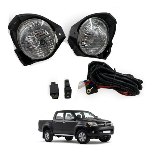 Kit Neblineros Toyota Hilux 2007 2008 Kit Completo