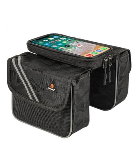 Bolso Porta Celular Con Alforjas Para Bicicleta Mtb