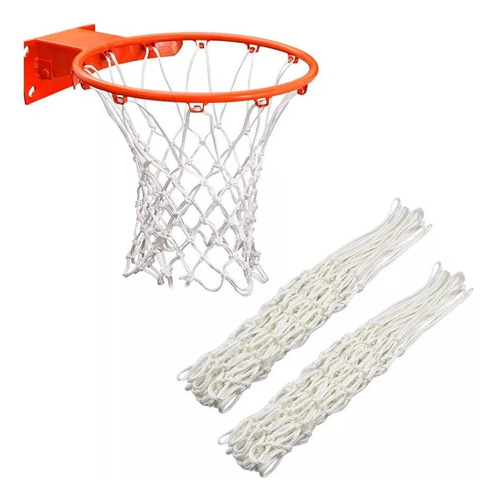 Red Net Malla Para Aro De Basket Basquet Basquetbol 2unid