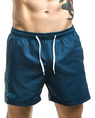 Malla Short De Baño De Hombre Liso Marca Pineapple Bay