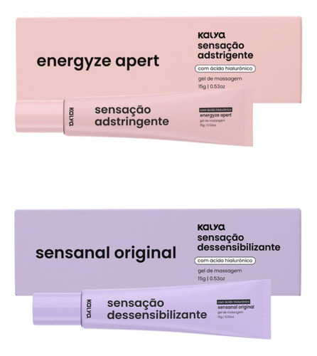 Kit Gel Adstringente Tipo Apertadinha E Dessensibilizante