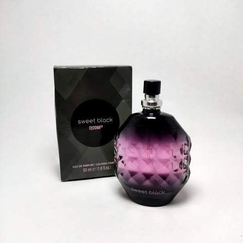 Perfume Mujer Sweet Black Cy Zone  De 50 Ml 