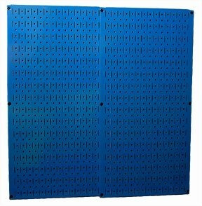 Pegboard Azul Metálico Control Pared