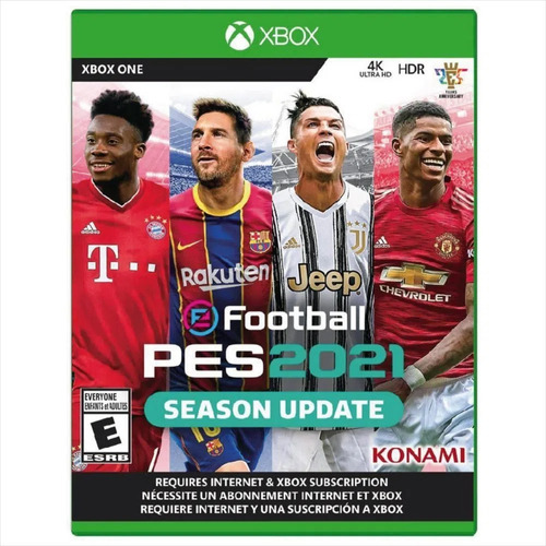 Pes 2021 Edition Xbox One Series X/s Parenta Digital