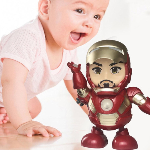 Juguete Robot Musical Interactivo De Personaje Iron Man