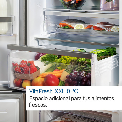 Refrigerador combinado Bosch KGN39xiep 368 Lts Série 4 A++
