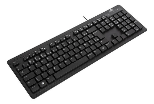 Teclado Targus Mtg Com Fio Ergonomico Softtouch Akb644pt