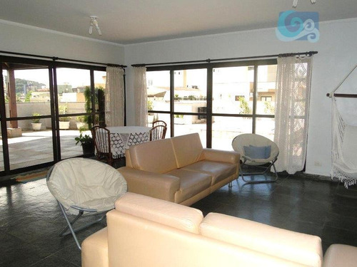 Imagem 1 de 14 de Cobertura À Venda, Praia Da Enseada - Restaurantes, Guarujá. - Co0297