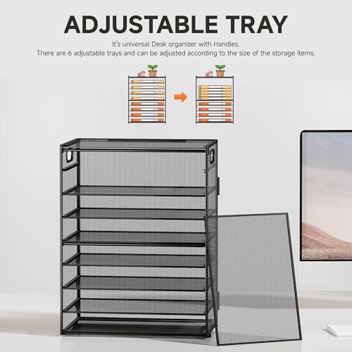 Organizador De Papel Subekyu De 9 Niveles Para Escritorio -