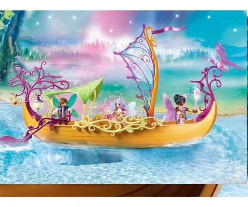 Juguete Barco Encantado De Las Hadas Playmobil Fairies Febo