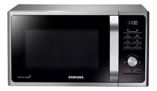 Microondas Grill Samsung 28l Digital 900w 20 Funcions Mg28f3