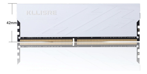 Memoria Ram Kllisre Ddr4 16gb (2 X 8gb) 2666mhz Blanco