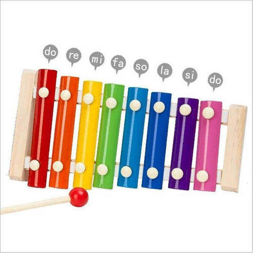 Imagen 4 de 10 de Xilofón Para Niños 8 Notas Estimulación Musical Didactico