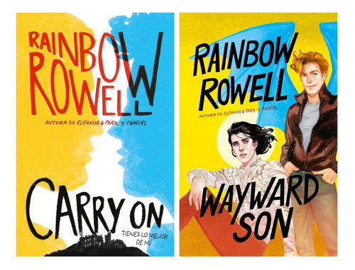 Simon Snow 1 Y 2 - Rainbow Rowell - Alfaguara - 2 Libros 